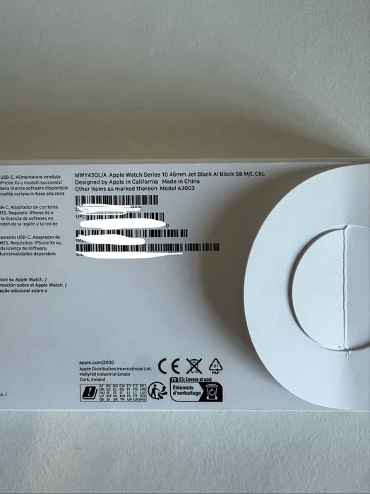 Apple Watch Series 10 46mm - Cellular + GPS - NOVO