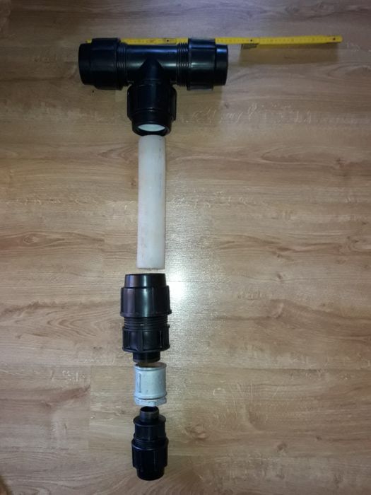 Trójnik fi 63 mm2"