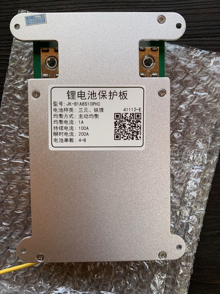 Jikong JKBMS  B1A8S10P‑HC – Smart Active Balance BMS 4–8S 100A