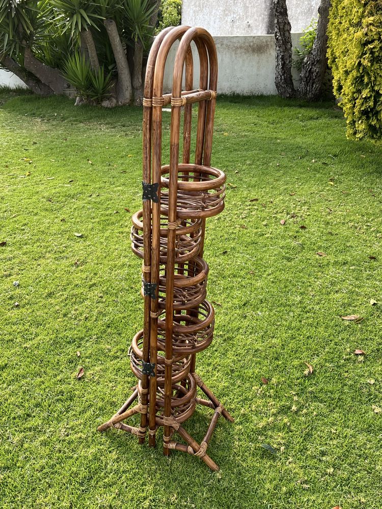 Floreira Biombo Bamboo Vintage