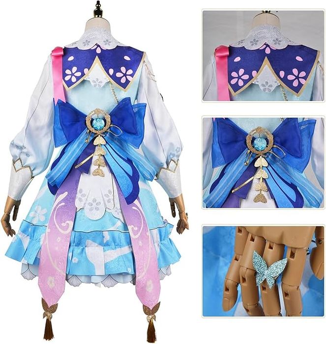 Damski Kostium Genshin Impact Kamisato Ayaka