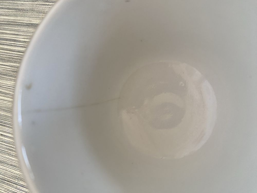 Chá de saque de porcelana antigo