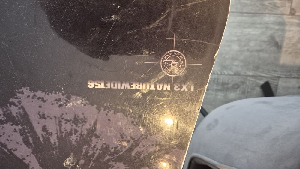 Deska snowbordowa lay 156cm z wazaniami i butami