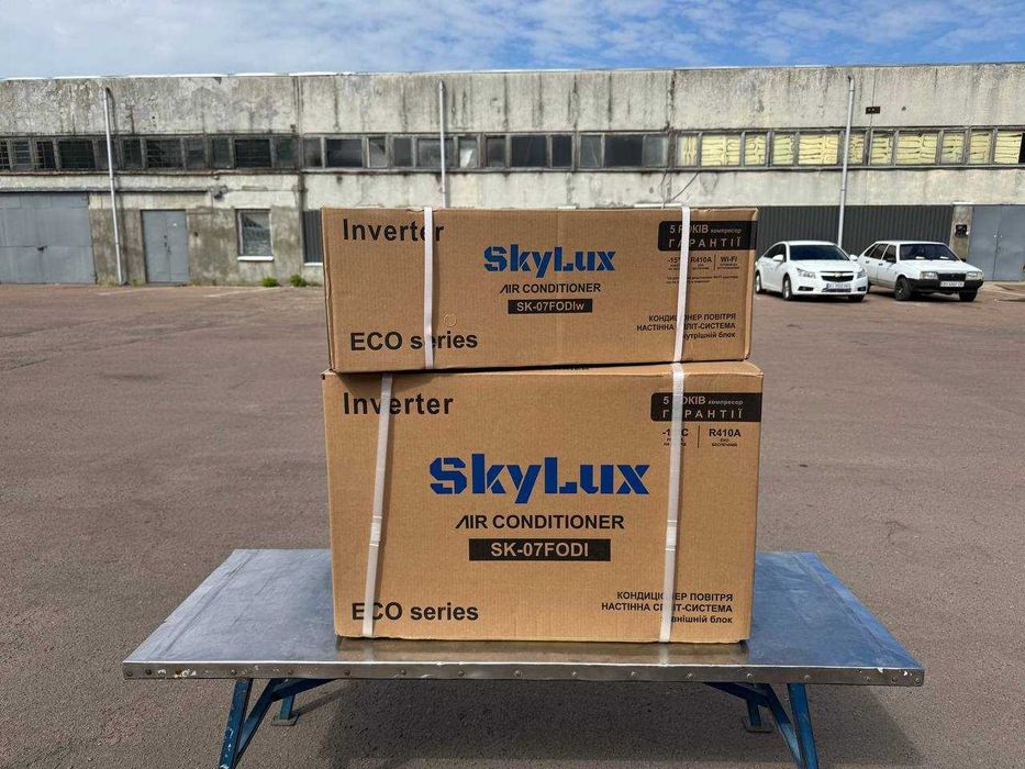 Кондиціонер SkyLux інверторна спліт-система до 20 м². Гарантія!