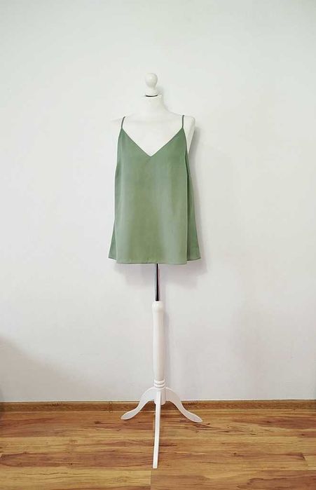 Primark miętowa lekka bluzeczka na ramiączkach