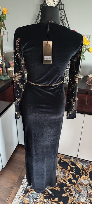 Sukienka welurowa Tatu