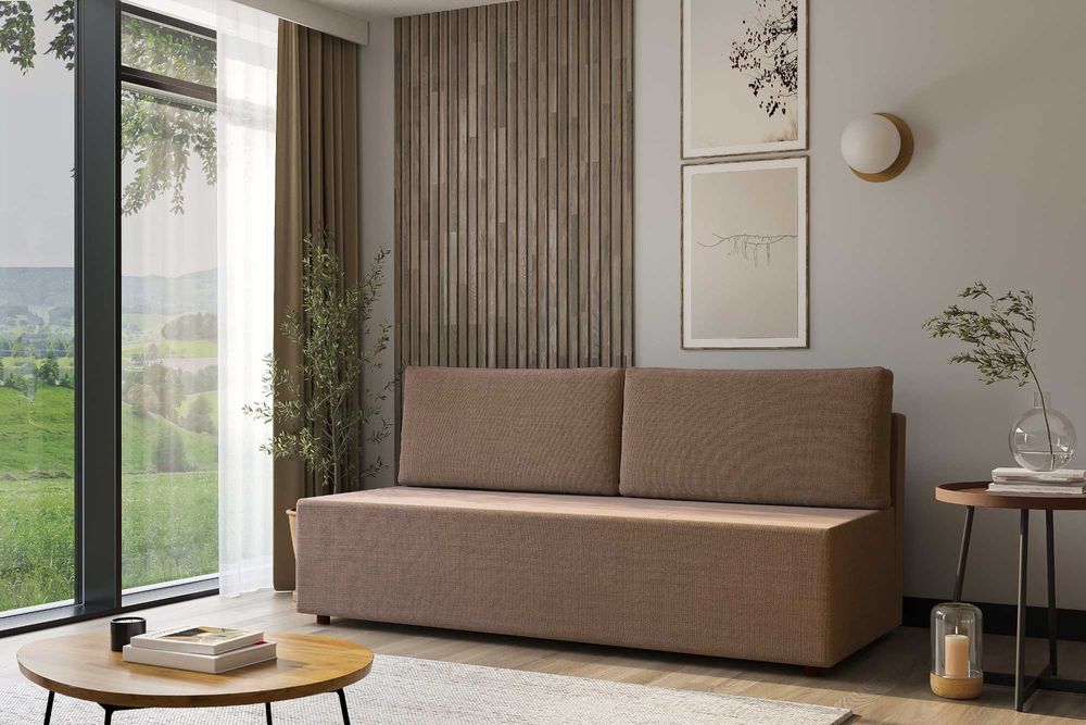 Sofa Kos kanapa funkcja spania rozkładana  pojemnik DARMOWA DOSTAWA