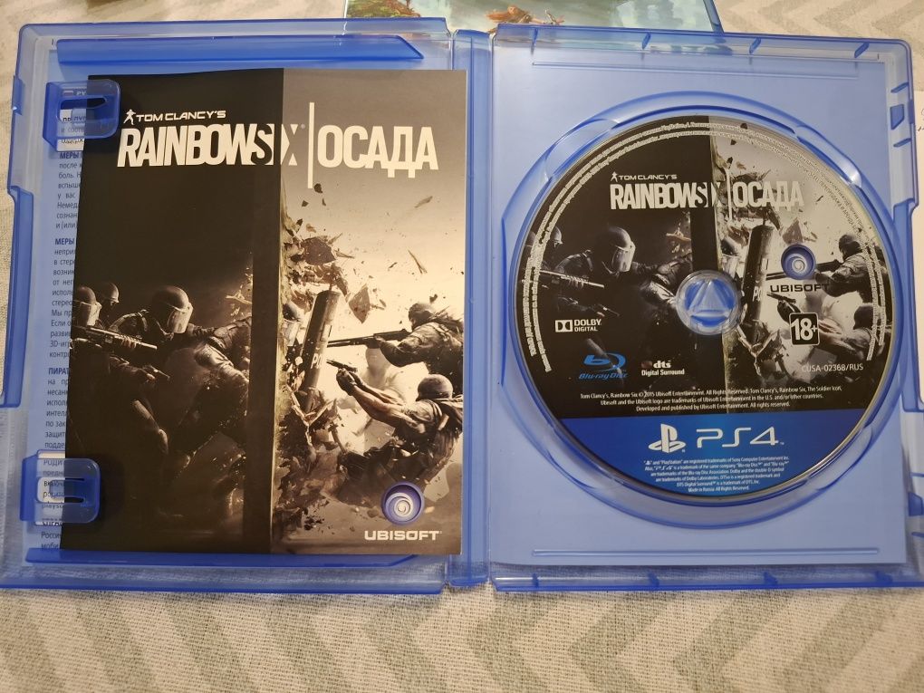PS4 tom clancy's RAINBOWS X осада