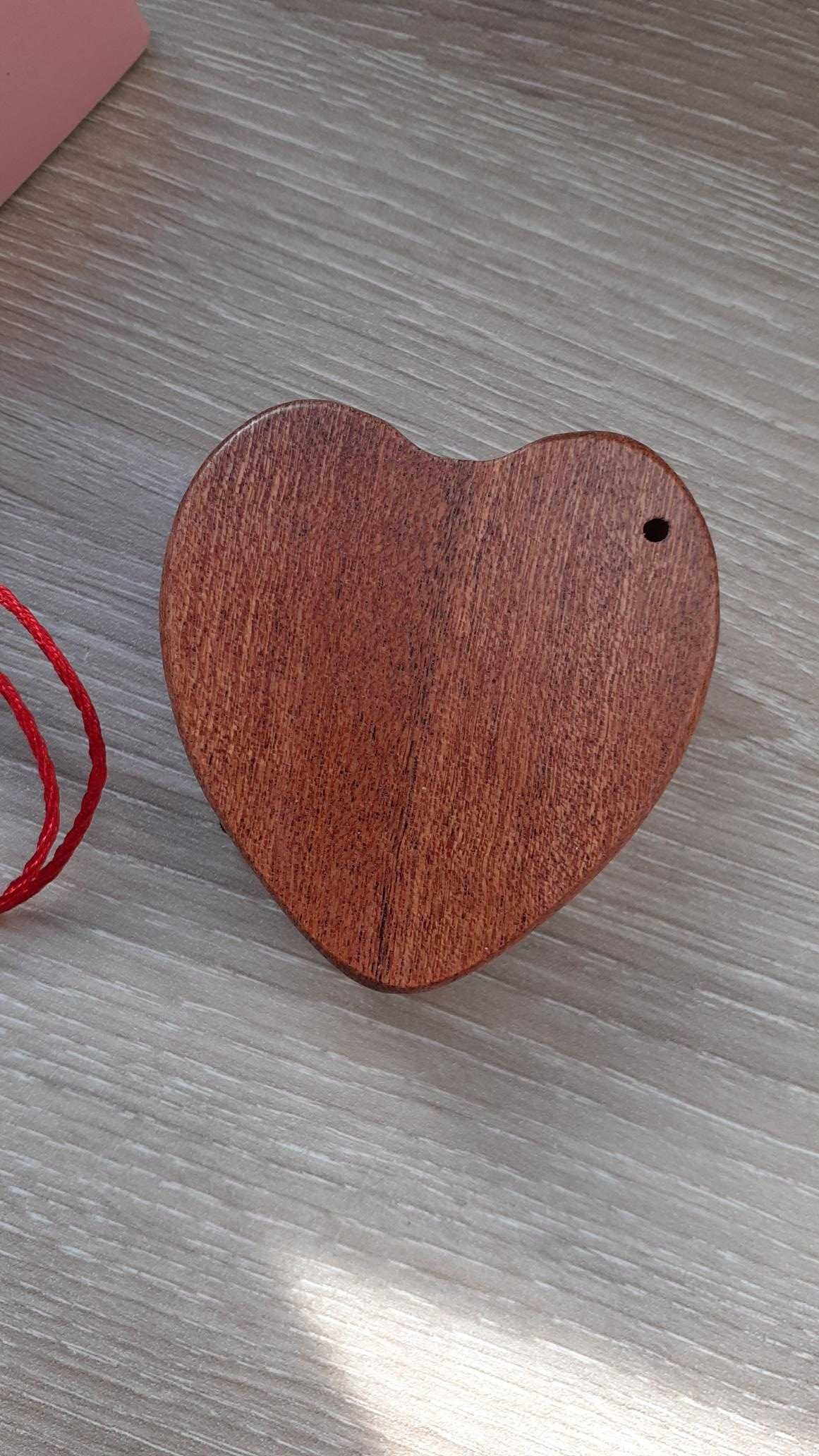 Kalimba coração instrumento musical NOVO valentim