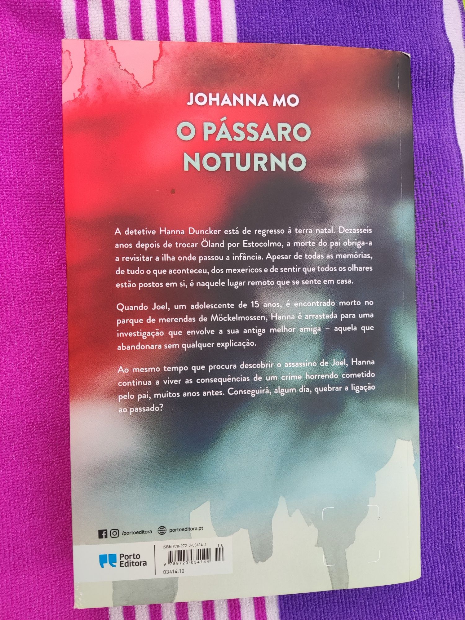 Livro: O pássaro noturno (Johanna Mo)