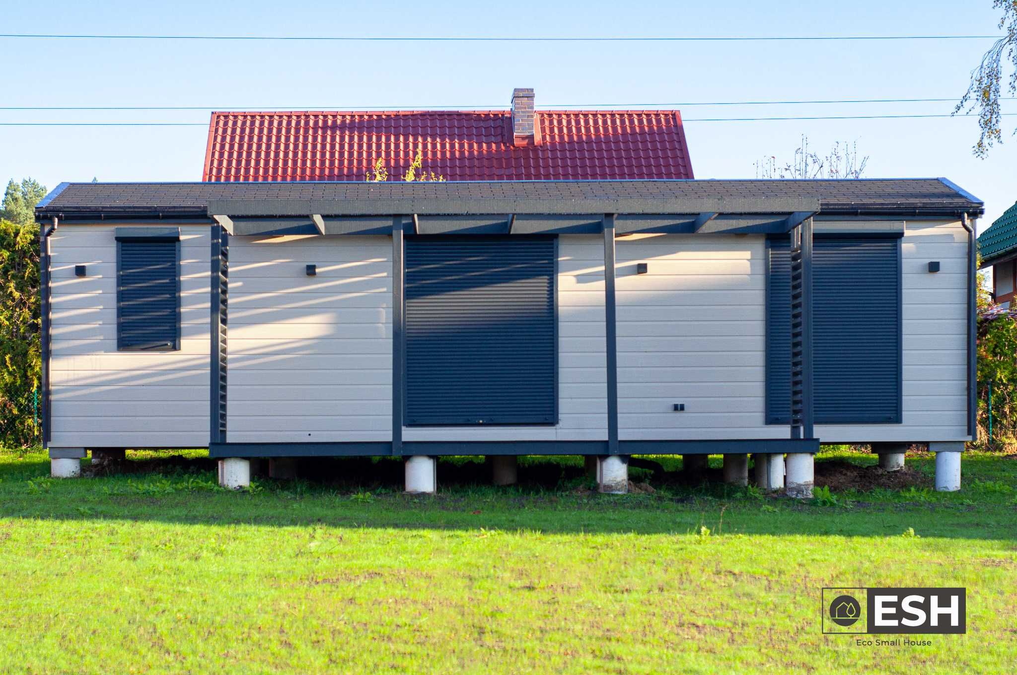 Eco Small House - Domek mobilny, modułowy całoroczny 35m2