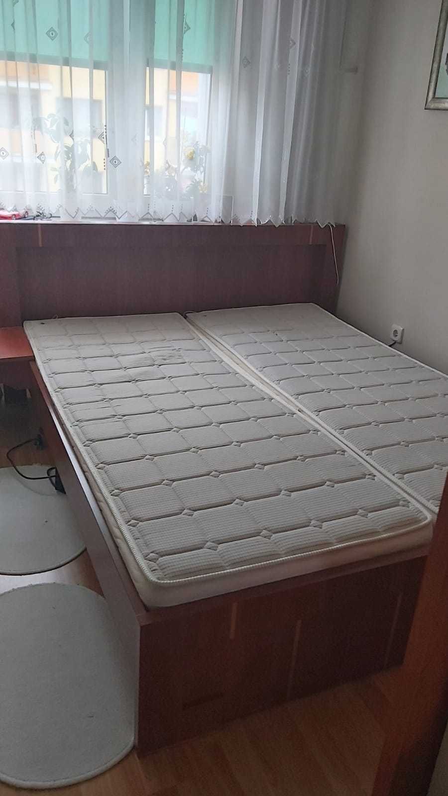 Łóżko małżeńskie 200x160 stan bardzo dobry
