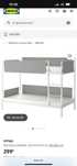 Beliche semi nova Ikea