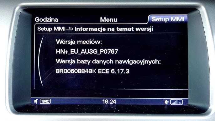 Konwersja AUDI BMW MERCEDES USA EU spolszczenie polskie menu carplay