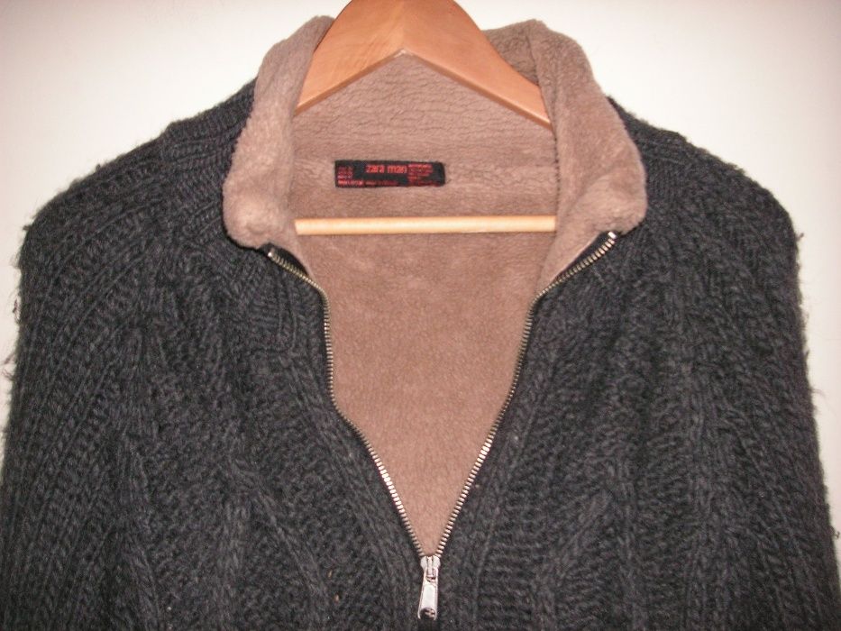 Blusão Melka e Blusão Casaco Lã Zara