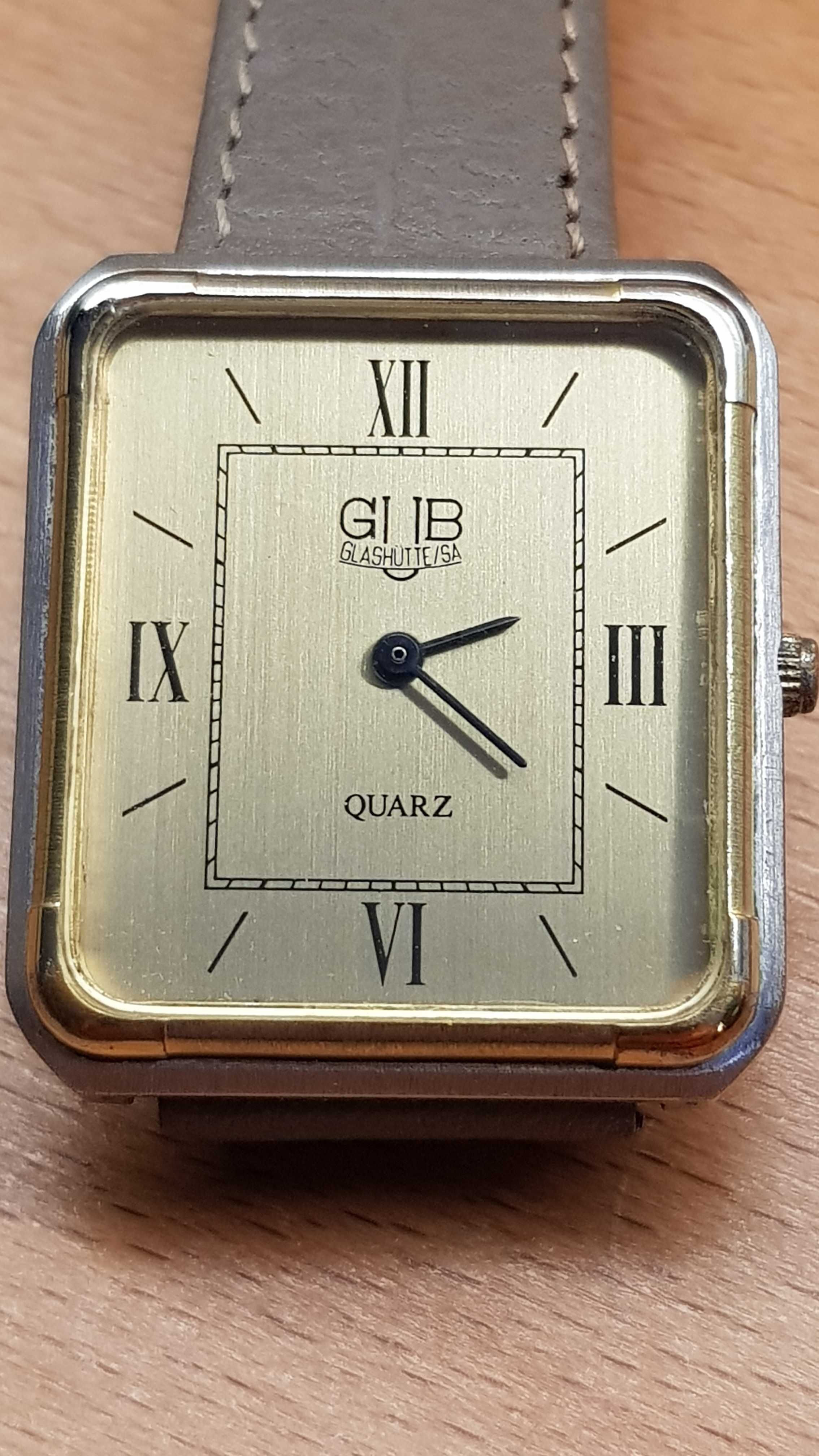 Rzadki niemiecki zegarek *GUB Glashütte *quartz