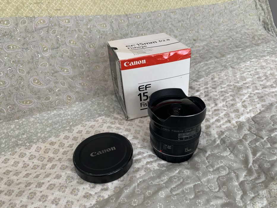 Обьективи Canon EF 15/2,8; Canon EF 24/1,4L II USM; Canon EF 24-70/4