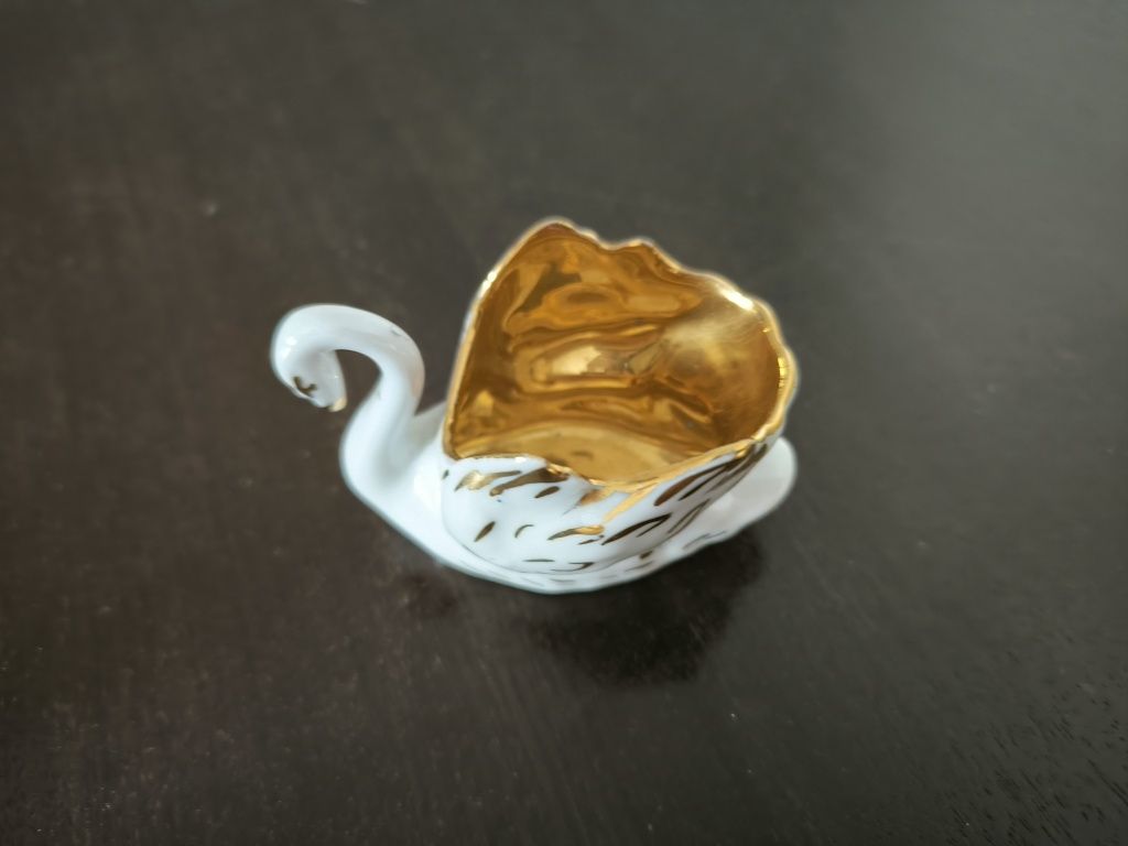 Cisne Limoges / Jarra cristal d'Arques / Cesta / Fruteira faiança