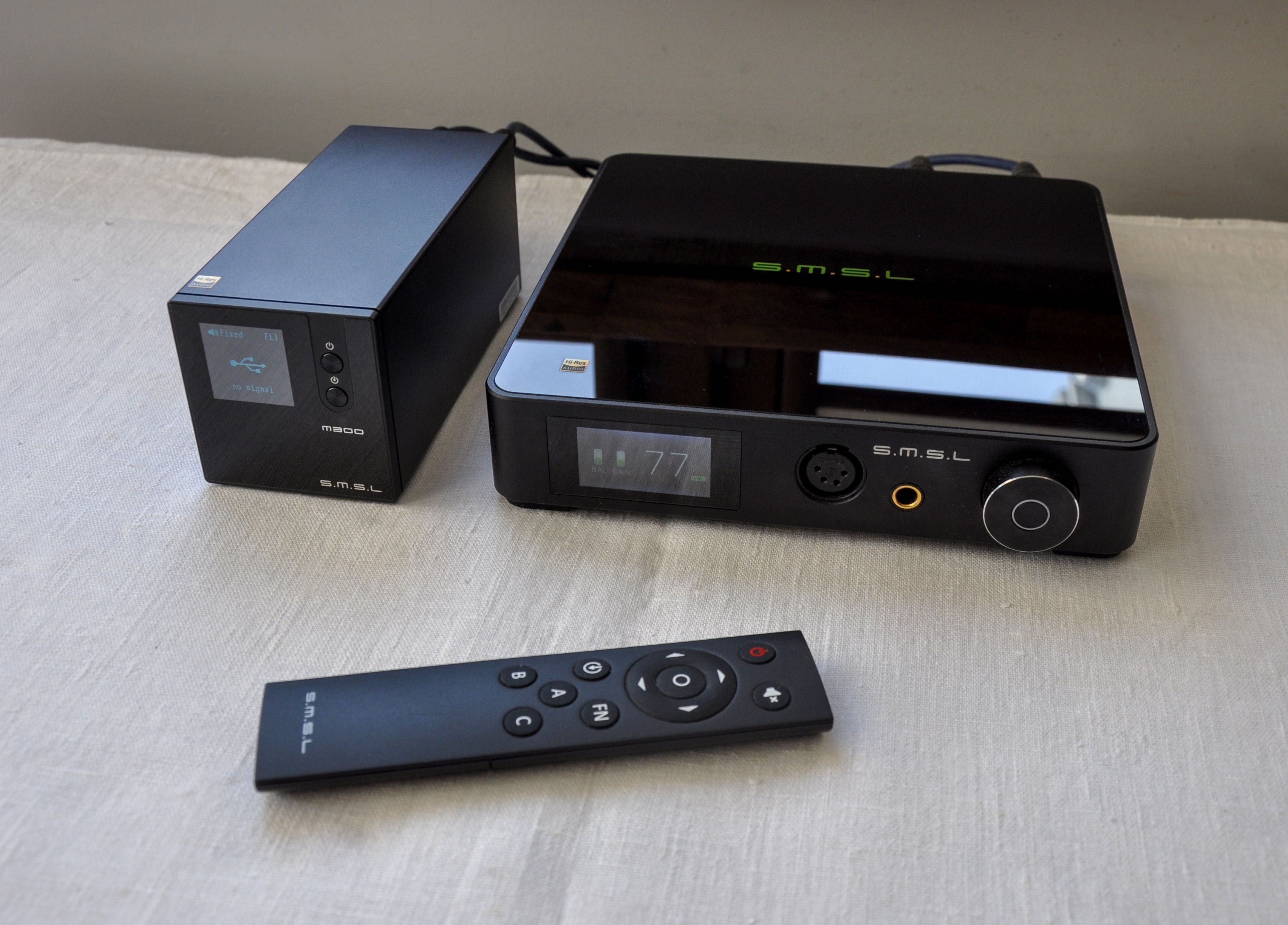 S.M.S.L. M300 DAC + S.M.S.L. SP400. Nowa cena. Kable gratis!