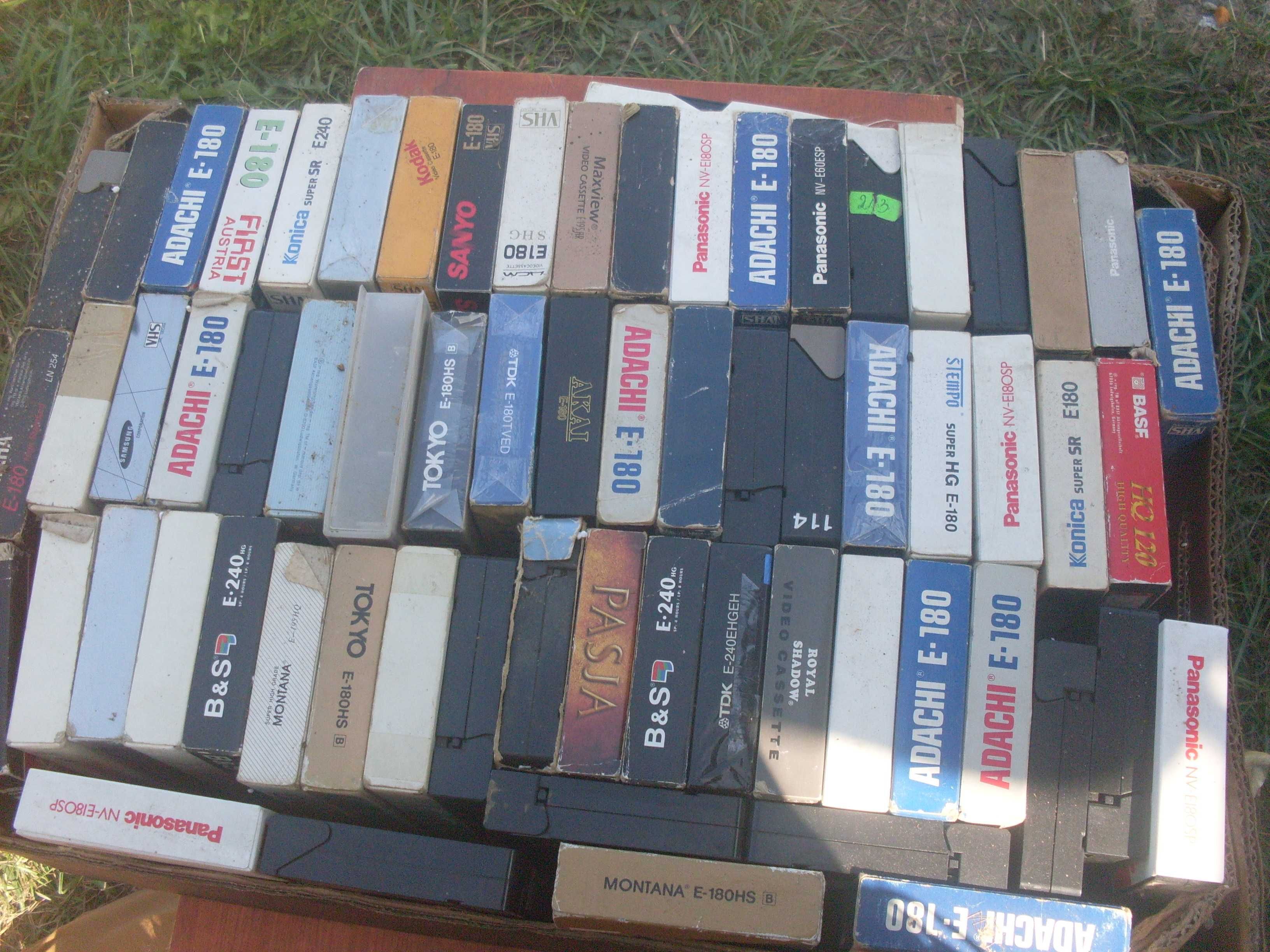 Kasety VHS  nagrane