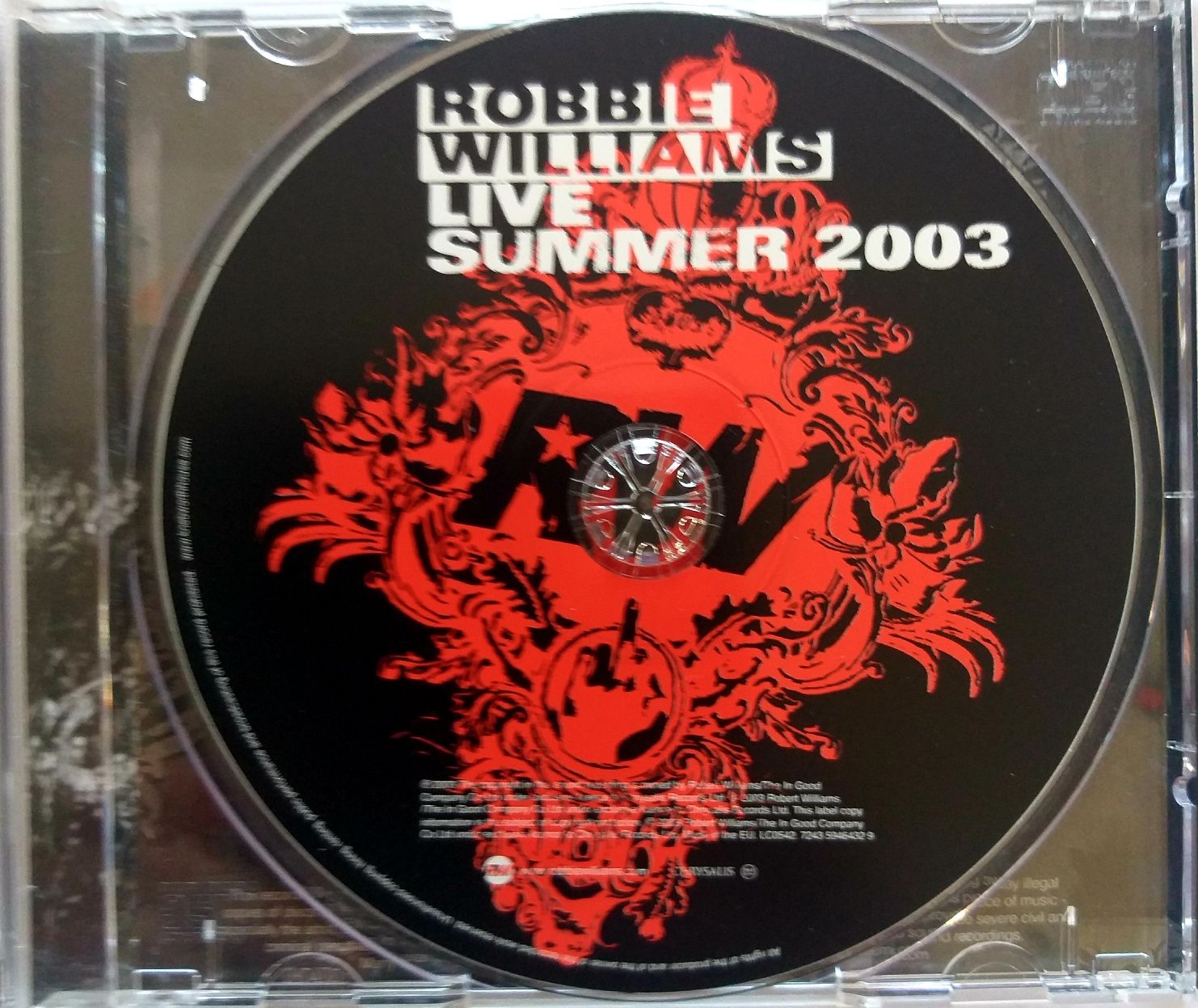Robbie Williams Live Summer 2003r