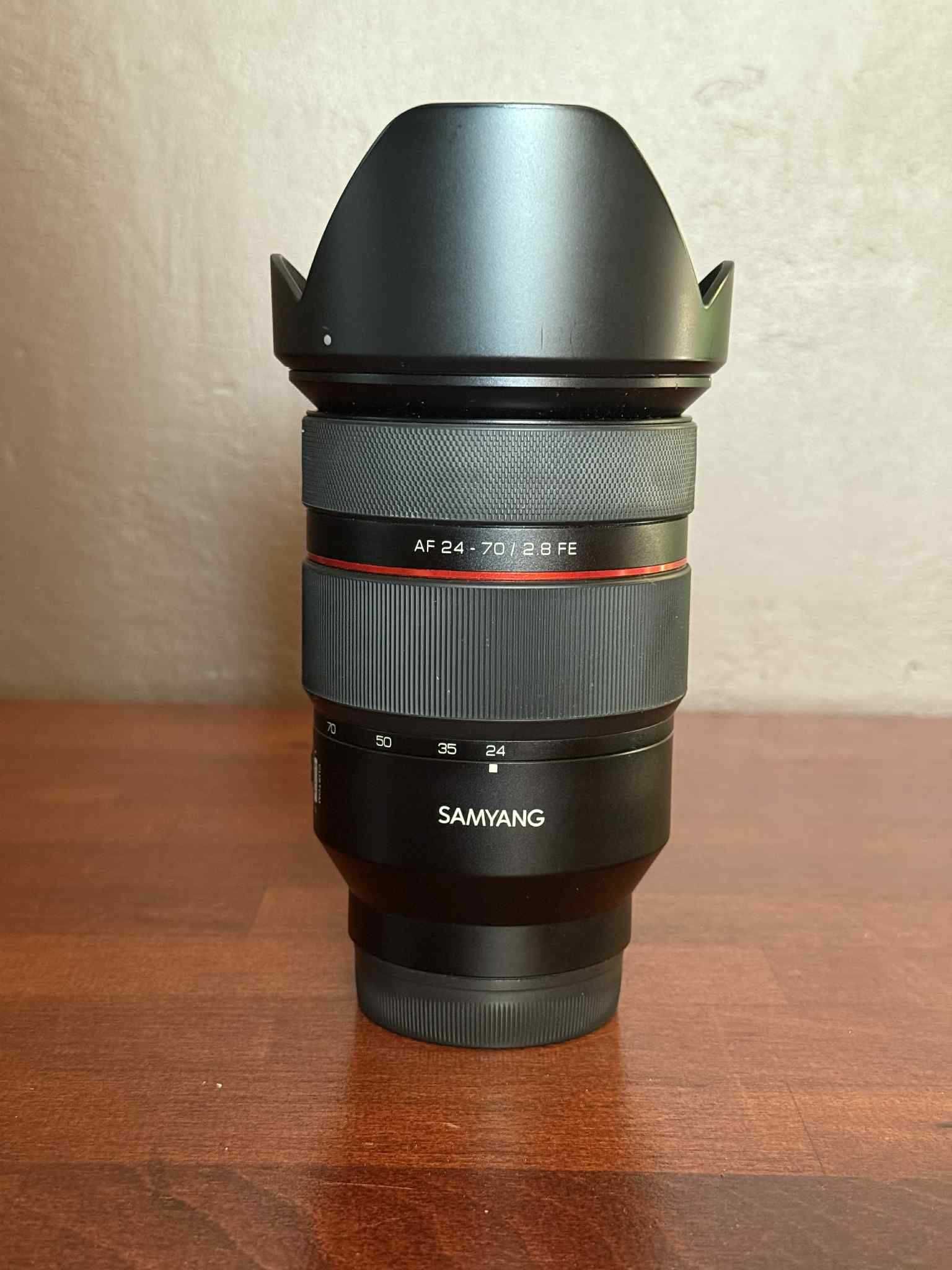 Sony A7 III + Samyang 24-70mm f/2.8 | Stan bardzo dobry | 47k klapnięć
