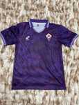 L размер 1992/93 Lotto ACF Fiorentina Футбольная футболка джерси