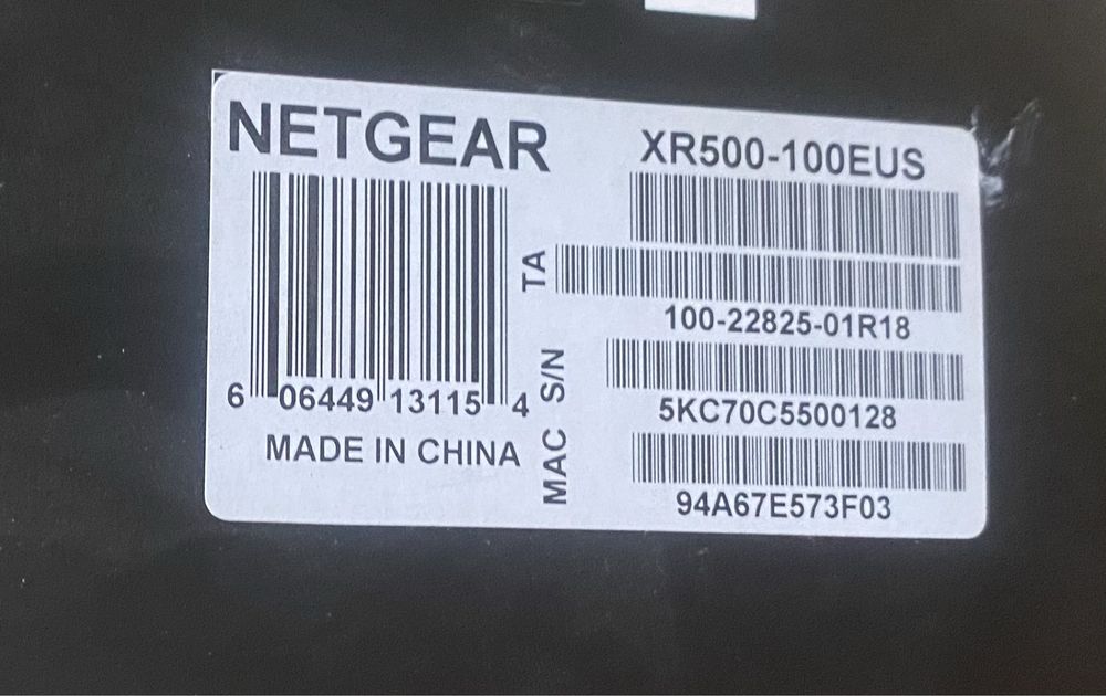 Gaming Router Netgear XR500