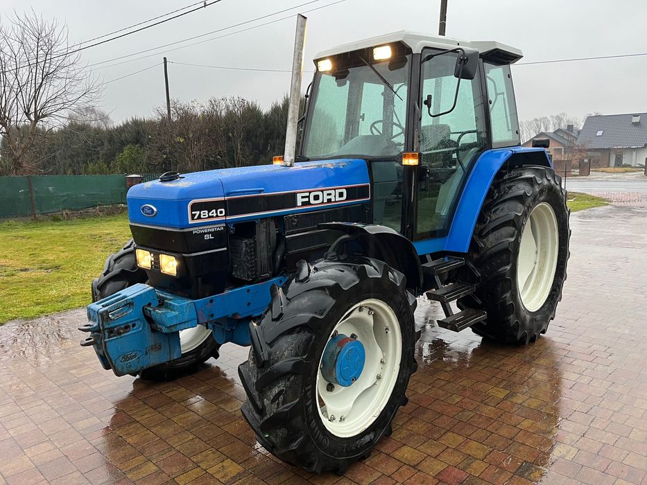 Ciągnik Ford 7840 Sprowadzony z Niemiec Pneumatyka New Holland