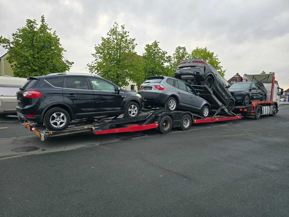 Holowanie i Transport pojazdów Belgia Niemcy Holandia pomoc drogowa