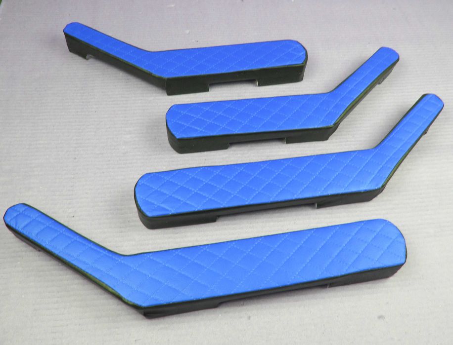 Ручки салона двери подлокотники ВАЗ 2101 - 07. Цвет синий.