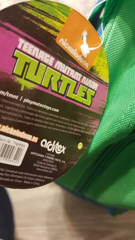 Plecak Żółwie Ninja Nickelodeon Turtles