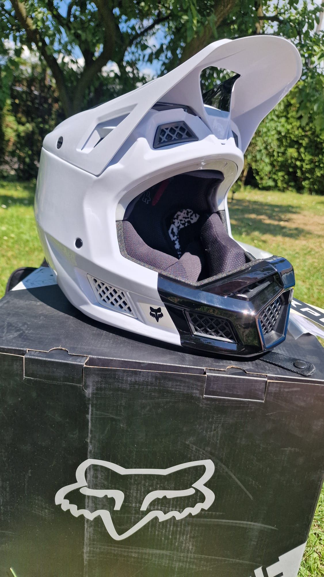 Kask rowerowy FOX Rpc Intrude White rozmiar S