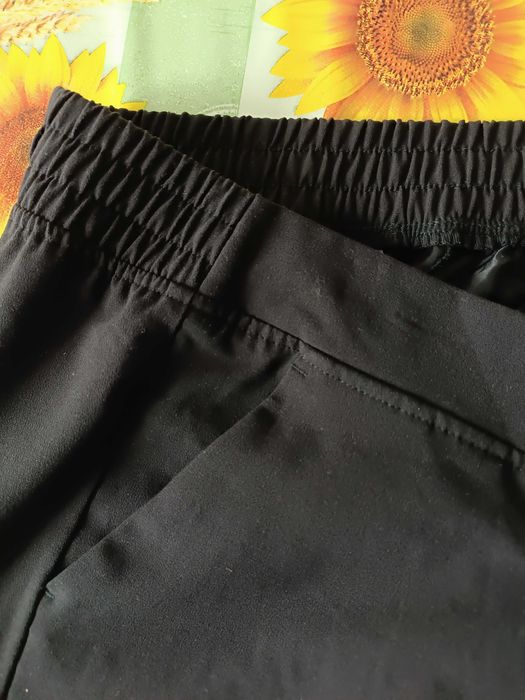 р 16-18 / 50-52-54  ошатні чорні штани довгі Time&Tru