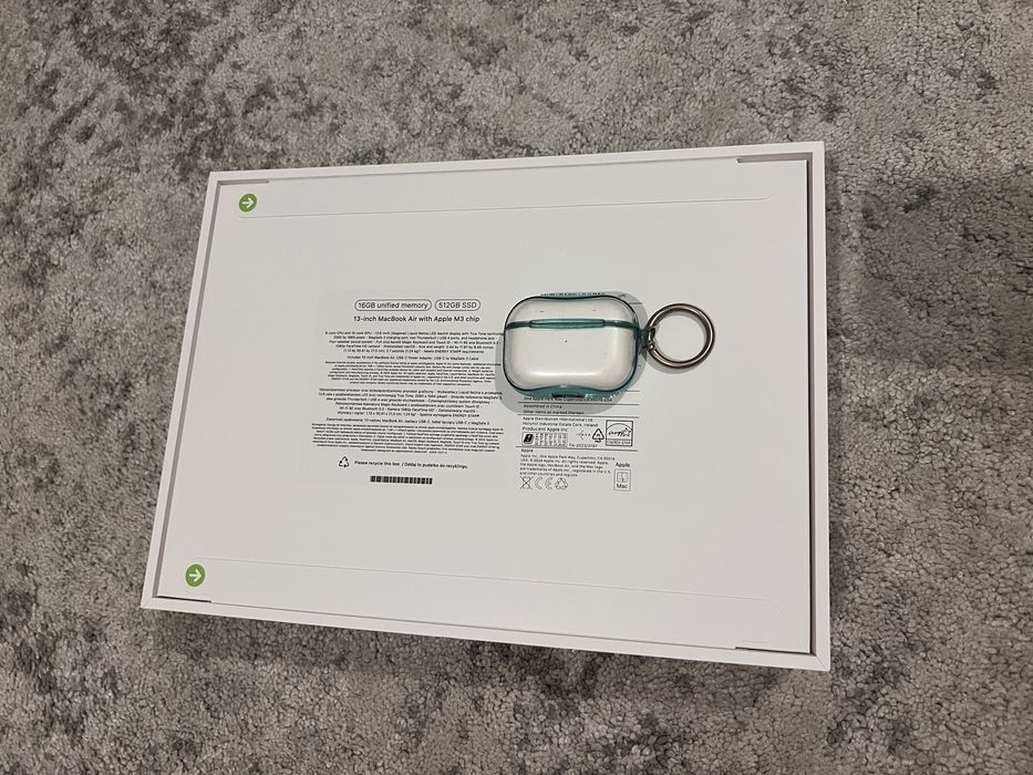 MacBook air 13" 16GB/512GB nowy zapakowany.