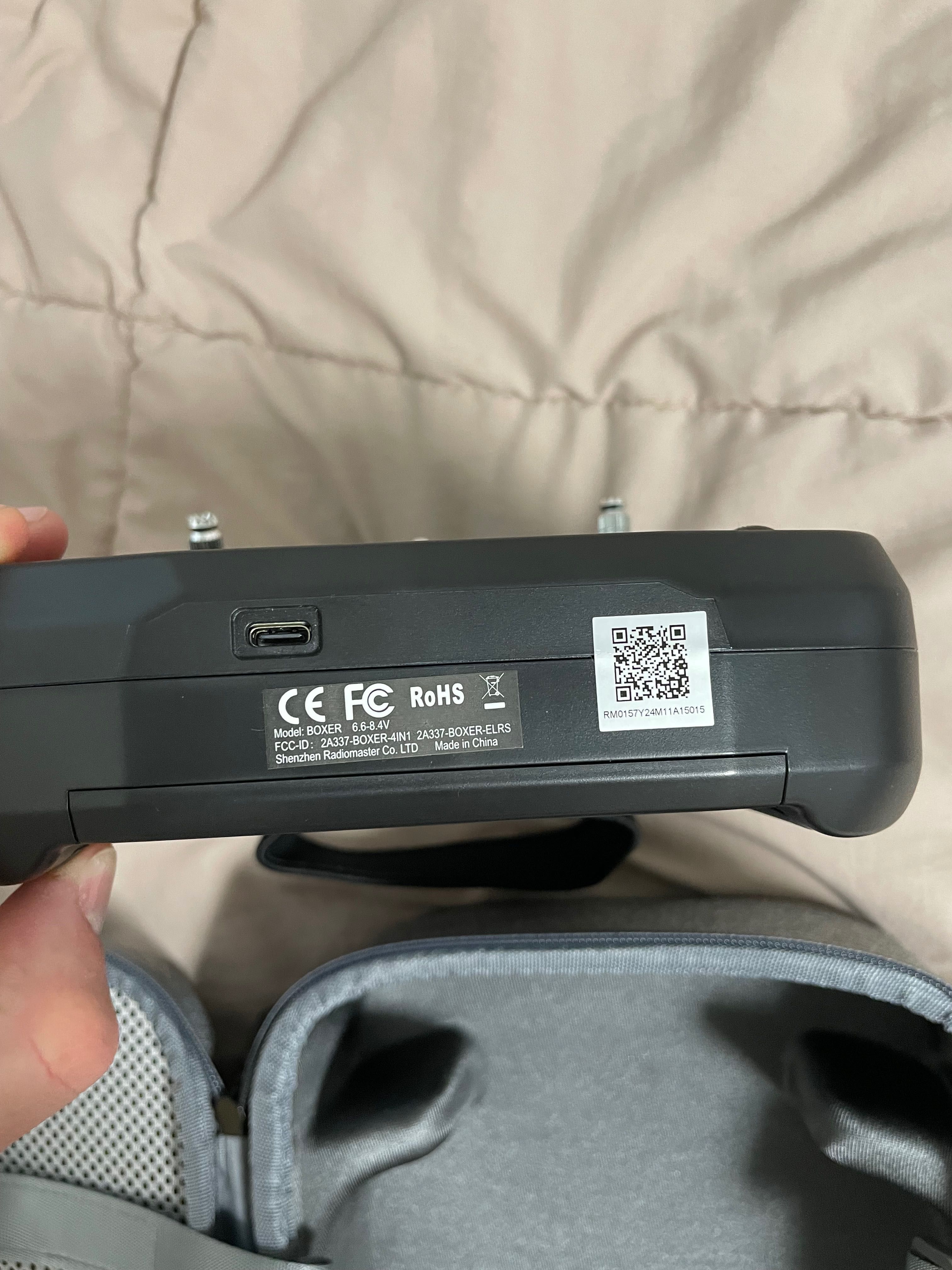 Пульт керування Radiomaster Boxer Elrs M2 FCC 1W+батарея Litokala 3400