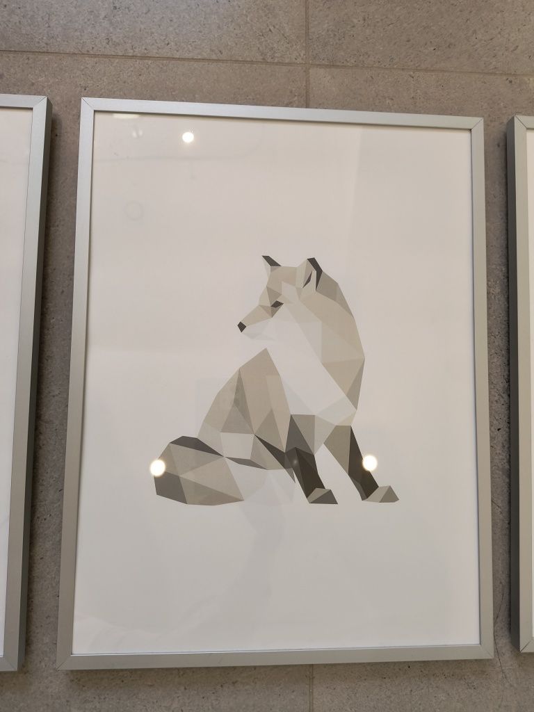 Zestaw grafik na ściane
