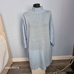 Niebieski sweterek/tunika  Made in Italy