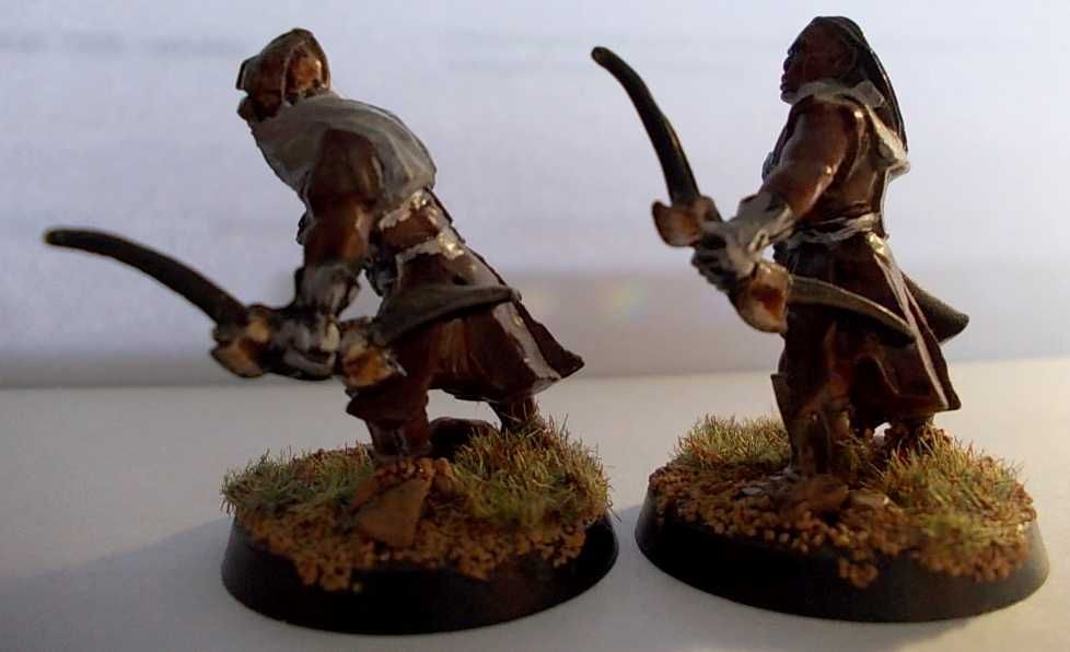 Figurka (x2) - Ork / Uruk-hai łucznicy (lotr, władca, hobbit, lord)