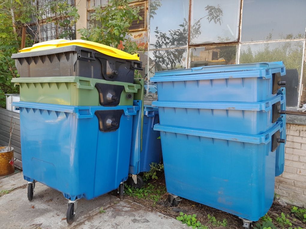 Kosz na smieci smietnik 770l