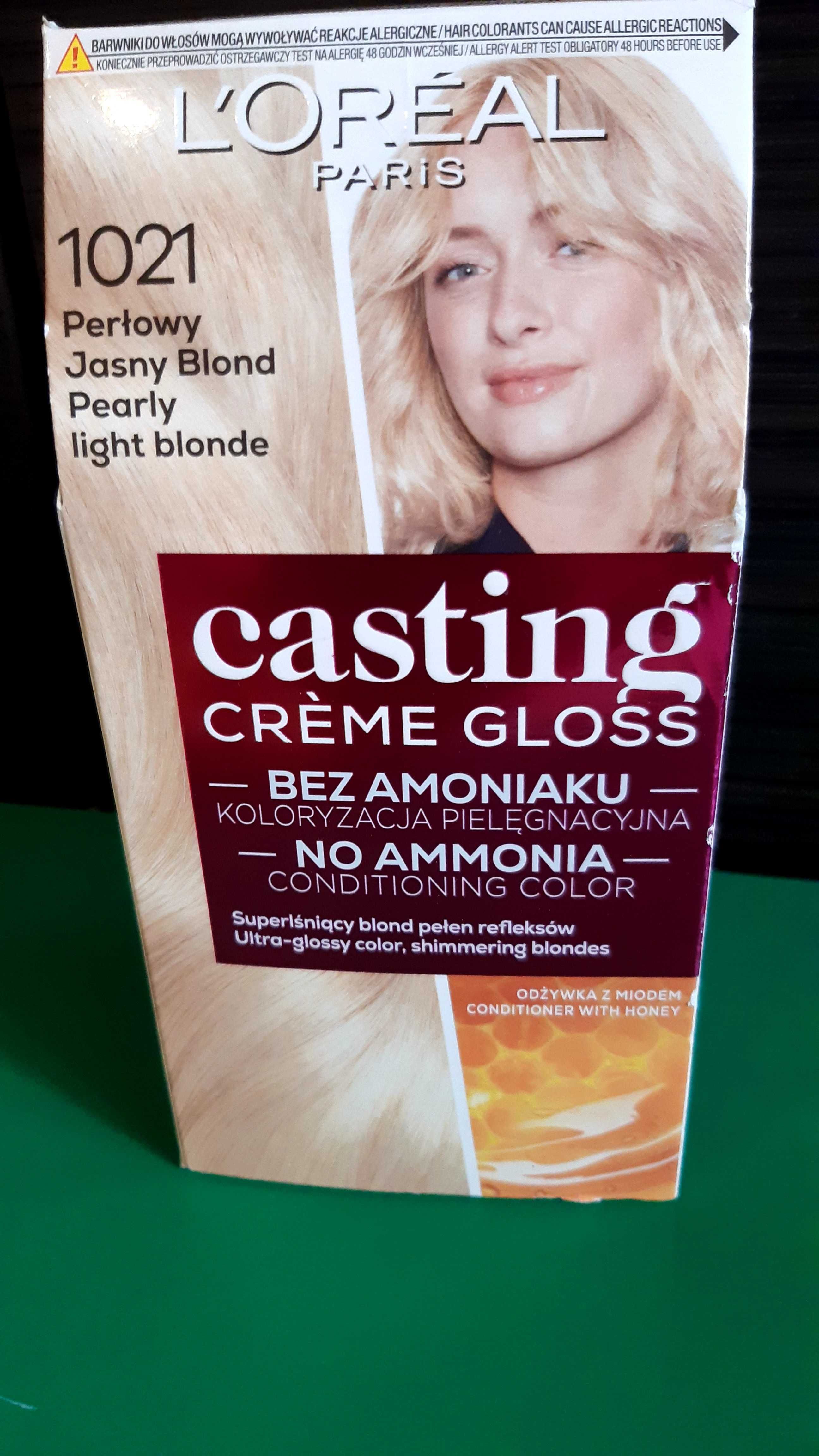 Farba do włosów  L'Oreal Vasting cteme gloss 1021