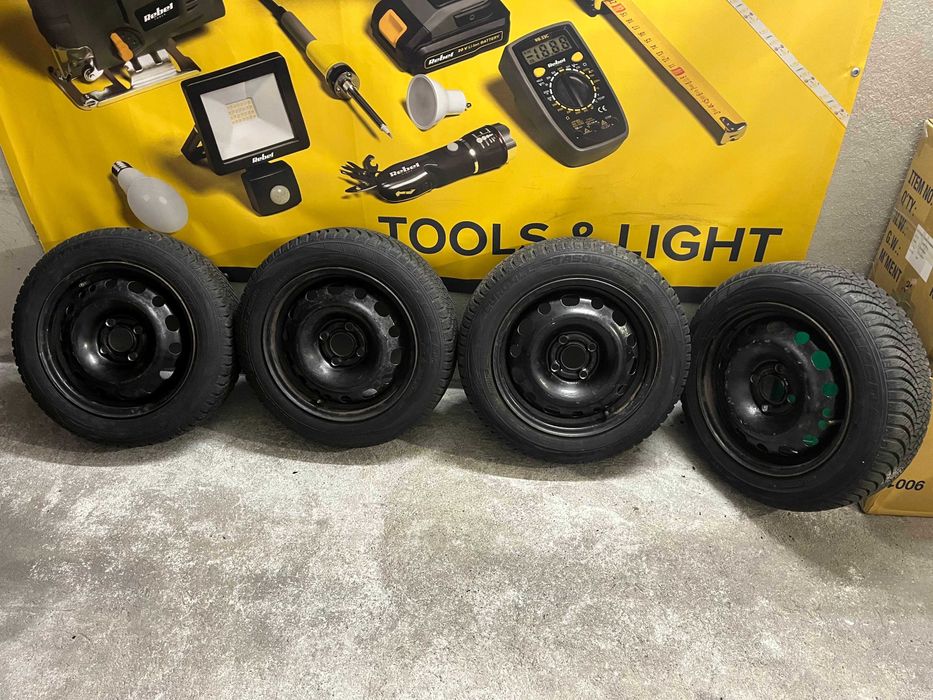 Opony zimowe FALKEN R14 z felgami 4szt.