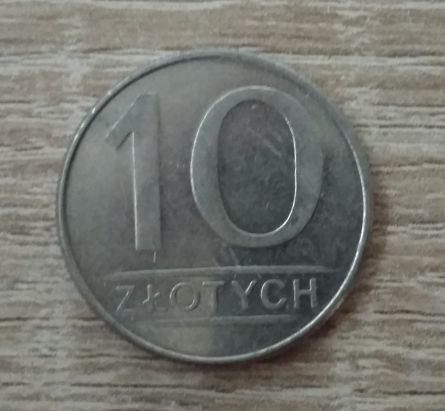 Moneta 10zł sprzed denominacji