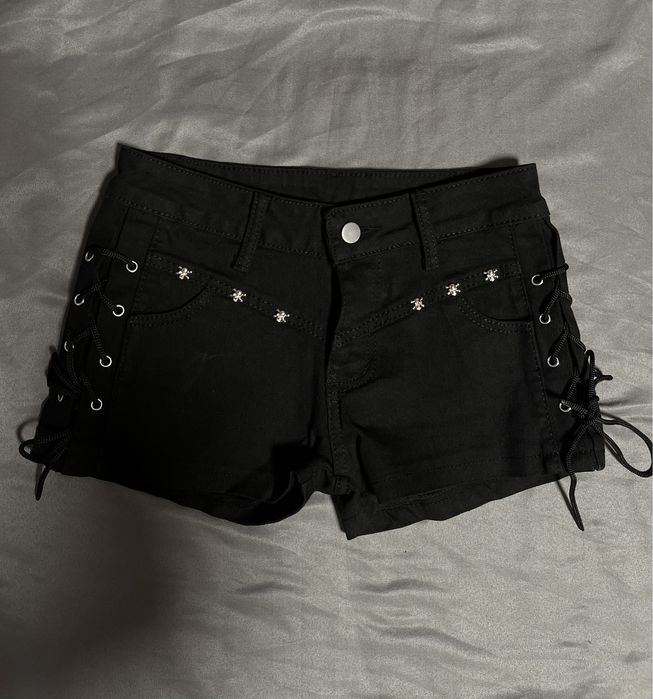 шорты y2k, короткие шорты
