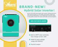 Anern 6.2KW 48V hybrydowy inwerter solarny off-grid WiFi model 2024