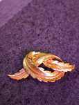 Joia/Broche Folha Samambaia Torcida - Ref.: B-45