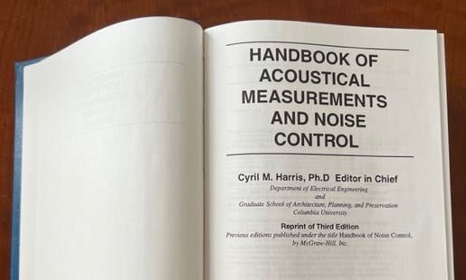 Handbook of Acoustical Measurements... Engenharia Civil e Arquitetural