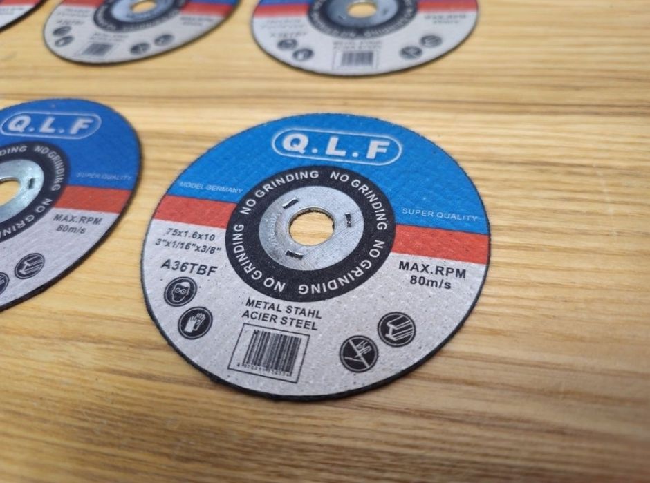 6шт Набор разных дисков 76мм На Мини Болгарку