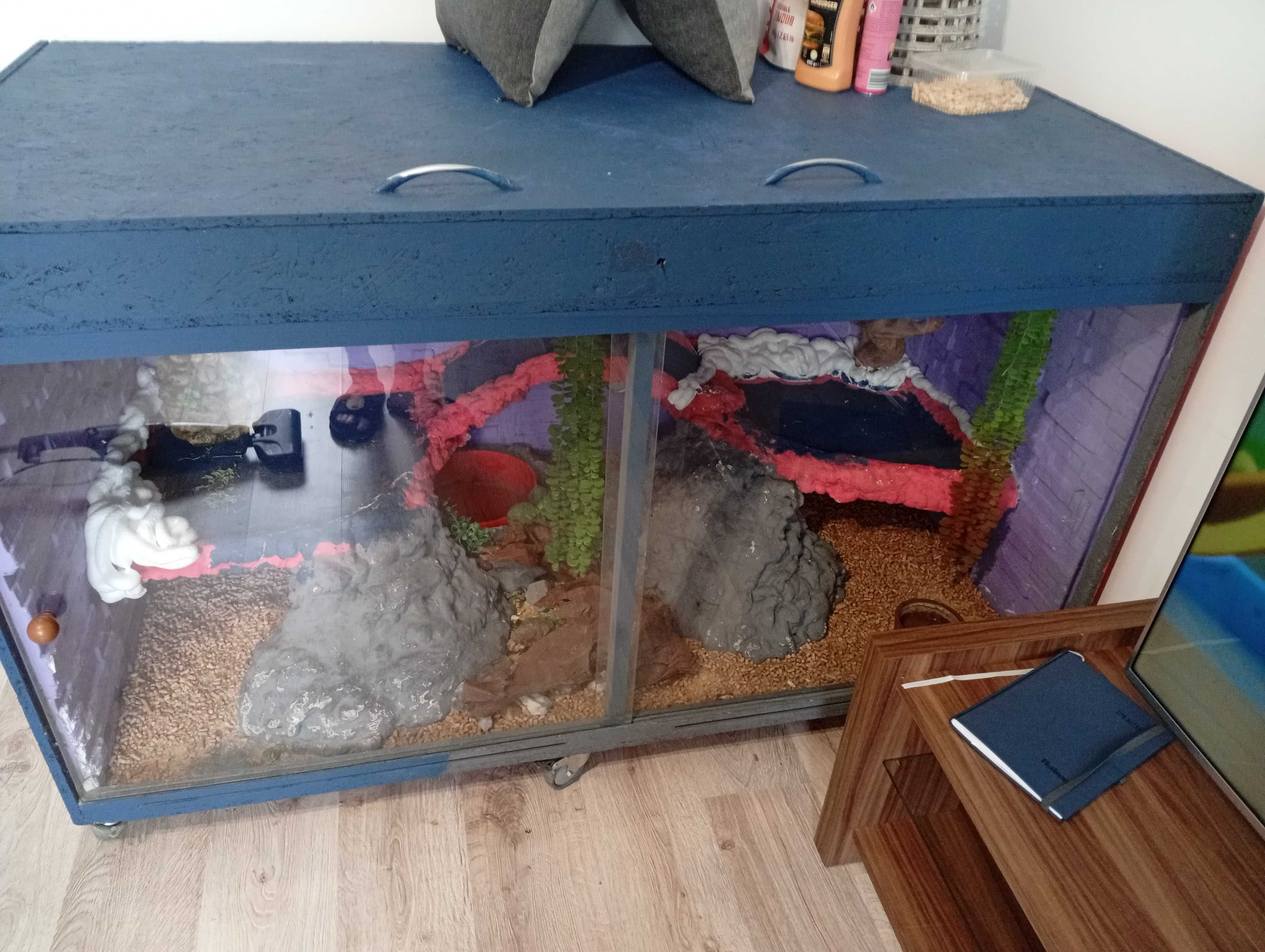 Sprzedam terrarium samoróbka