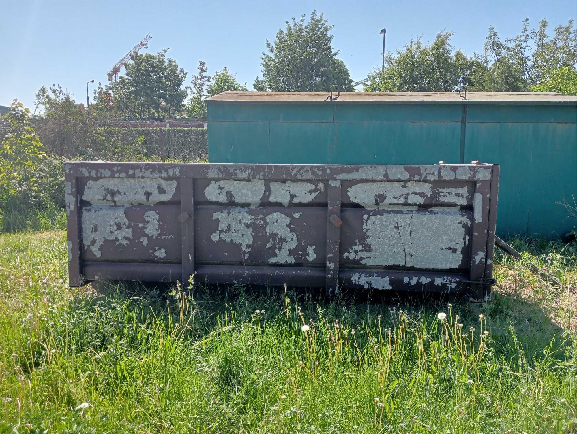 Kontener na gruz-śmieci stalowy 3800 zł netto